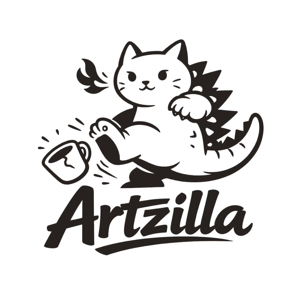 Logotipo de Artzilla